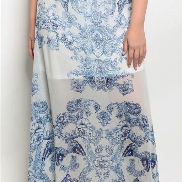 Butterfly Print Skirt - Picture 3 of 4